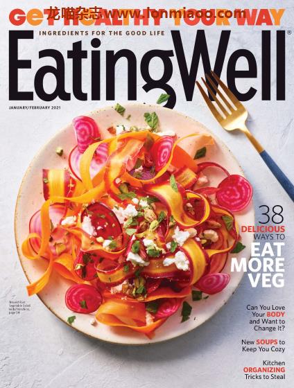 [美国版]EatingWell 健康饮食美食杂志PDF电子版 2021年1-2月刊